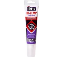 Высокотемпературный силиконовый герметик IRFIX HI-TEMP 85мл красный 20099