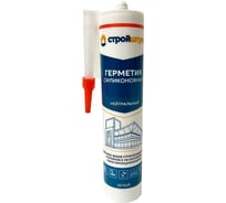Герметик силиконовый Стройштуки нейтральный белый 280 мл УТ-00039578