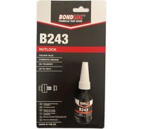 Резьбовой фиксатор средней прочности Bondloc B243 блистер, 10 мл B243C10ML