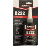 Резьбовой фиксатор низкой прочности Bondloc B222 блистер, 50 мл B222C50ML