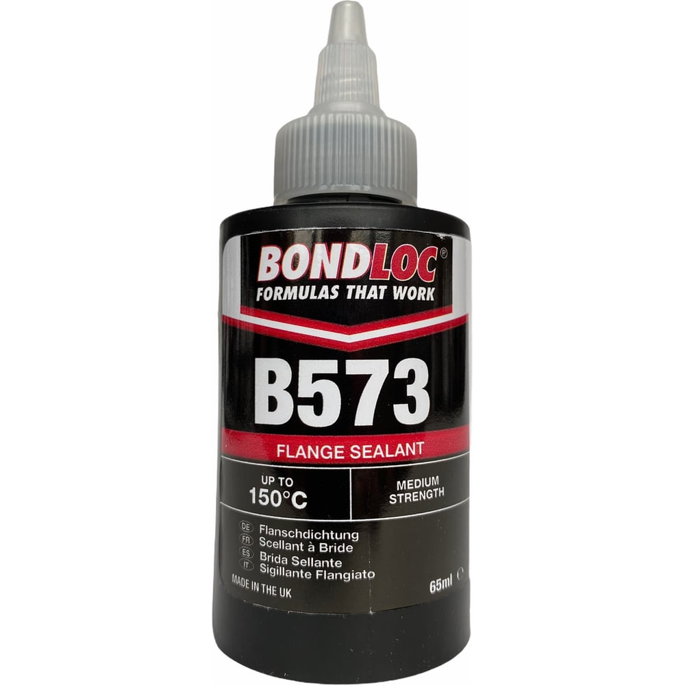 Фланцевый анаэробный герметик для жестких фланцев Bondloc B573 65 мл ...