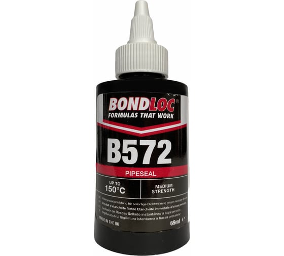 Резьбовой герметик замедленной полимеризации Bondloc B572, 65 мл B57265ML