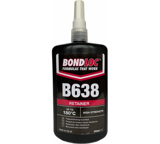 Фиксатор цилиндрических соединений высокой прочности Bondloc B638 250 мл B638250ML 1