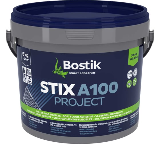 Клей универсальный акриловый Bostik Stix A100 PROJECT 6 кг 30617343 1