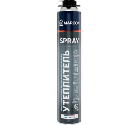 Напыляемый пенополиуретановый утеплитель MARCON SPRAY UT.NAP.MS