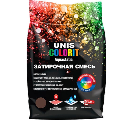 Затирка UNIS Colorit капучино 2 кг 11602911 1