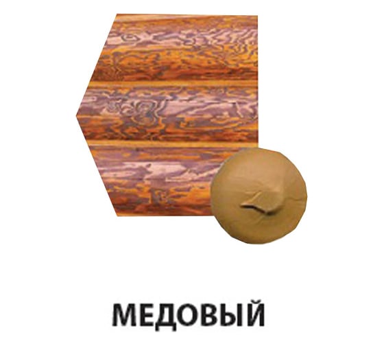 Акриловый герметик для швов в деревянных домах, конструкциях, изделиях PROSEPT цвет медовый, 7 кг 0024-7м