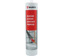 Силиконовый герметик WURTH ACE-WHITE-1 GRADE-280ML 089231887 053 25