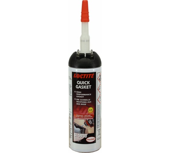 Силиконовый нейтральный герметик LOCTITE SI 5910 черный 100 мл 2325872