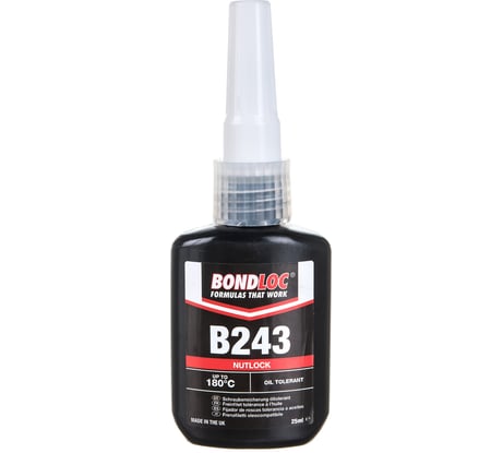 Резьбовой фиксатор средней прочности Bondloc B243 25 мл B24325ML
