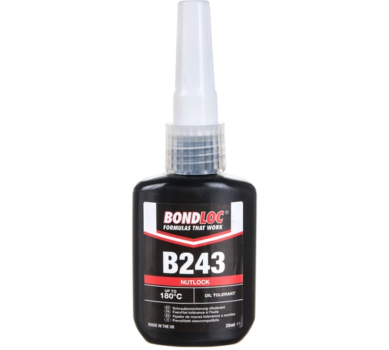 Резьбовой фиксатор средней прочности Bondloc B243 25 мл B24325ML