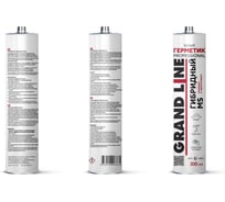 Герметик Grand Line Prof гибридный MS 300мл RAL 9003 639356