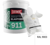 Ремкомплект для гидроизоляции и ремонта кровли Elastomeric Systems 911 6 кг белый и Chips 50 шт. 911_9003_6kg_krug_7