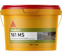 Жестко-эластичный клей для деревянных напольных покрытий SIKA Bond-161 MS ведро 7 кг на основе СМП 820433