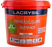 Клей универсальный монтажный Сумасшедшая липучка белый 6 кг LACRYSIL 14