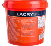 Клей универсальный монтажный Сумасшедшая липучка белый 3 кг LACRYSIL 13