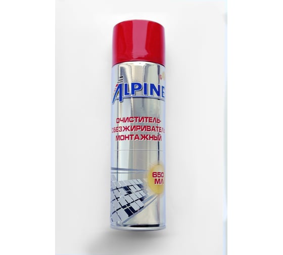 Очиститель-обезжириватель монтажный Alpine Install cleaner 352079 1