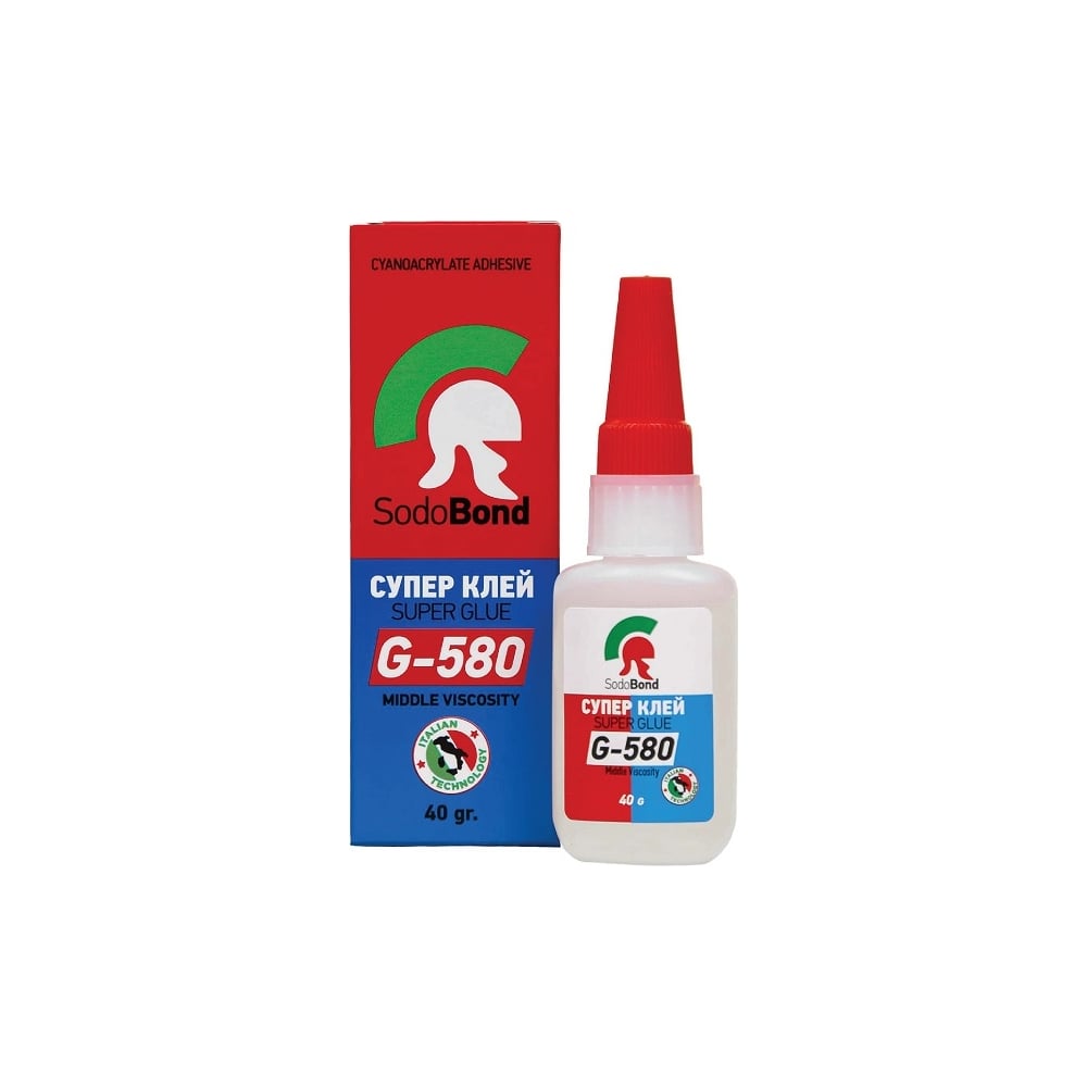 Суперклей SODOBOND G-580 30 гр (нетто) 4631140071030 - выгодная цена,  отзывы, характеристики, фото - купить в Москве и РФ