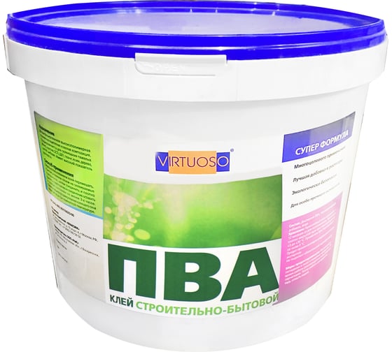 Строительный клей ПВА Virtuoso 10 кг 26079 1
