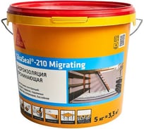Проникающая обмазочная гидроизоляция на цементной основе SIKA Migrating Seal-210 5 кг 741068