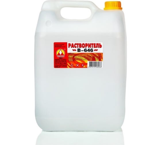 Растворитель Вершина 646 10 л 4607019160266