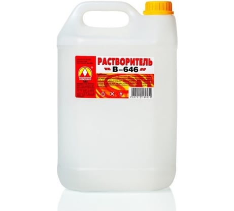 Растворитель Вершина 646 5 л 4607019161928