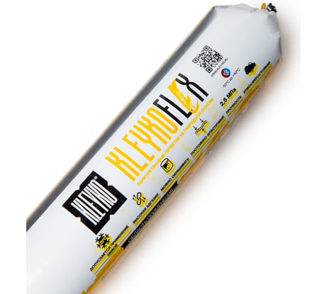 Герметик полиуретановый KLEYKO FLEX, белый RAL 9003, 600 мл KFX-W