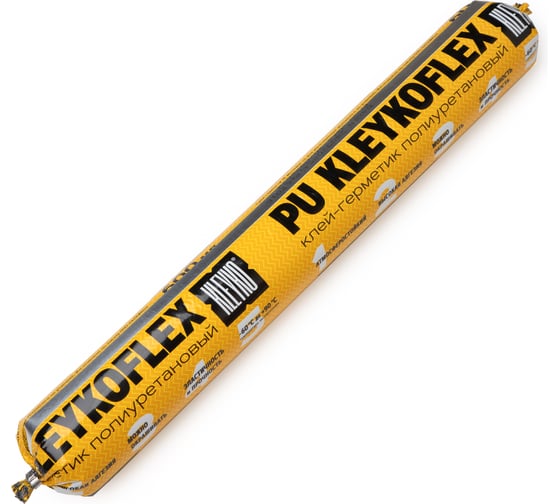 Полиуретановый гибридный однокомпонентный герметик KLEYKO FLEX 600 мл белый RAL 9003 KFX-W
