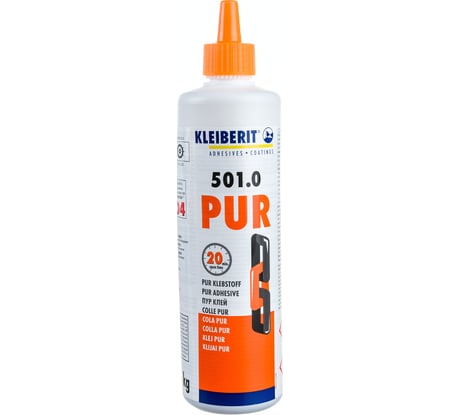 Клей Kleiberit ПУ 501, 0.5 кг, Д4 KLB0594