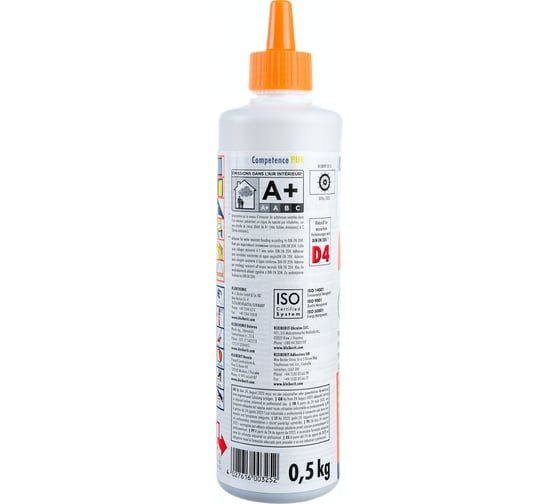 Клей Kleiberit  ПУ 501, 0.5 кг, Д4 KLB0594
