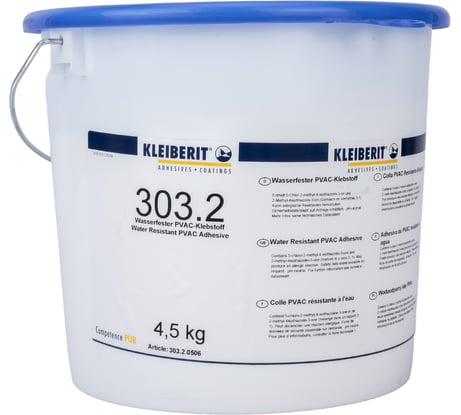 Клей в ведре Kleiberit 303.2 4,5 кг KLB0535/4.5