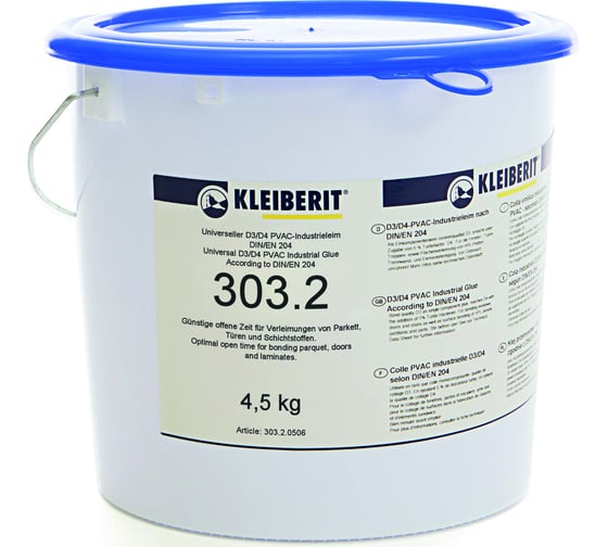 Клей в ведре Kleiberit 303.2 4,5 кг KLB0535/4.5