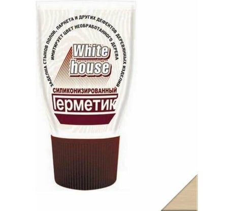 Силиконизированный герметик White House (береза; тюбик) 14530