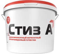 Герметик для монтажа окон акриловый паропроницаемый СТИЗ А ведро 7 кг RM000003632