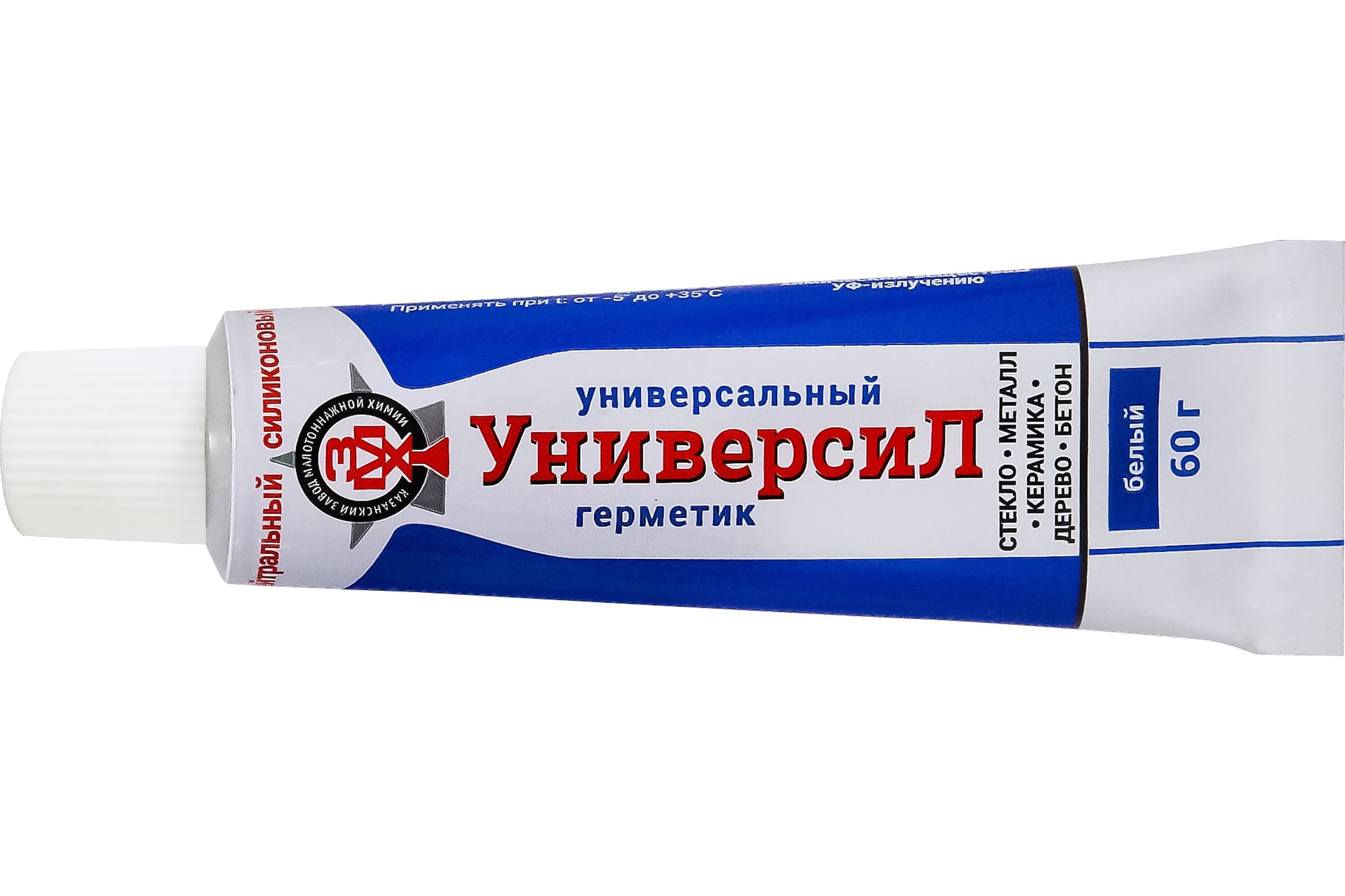 СиликоновыйнейтральныйуниверсальныйгерметикУНИВЕРСИЛ(белый;60г)11214-060