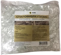 Стеклянное фиброволокно ООО НЗК ТИТАН 6 мм, пакет 1 кг 4627198558920