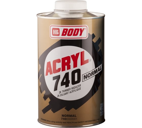 Растворитель HB BODY 740 ACRYL 1л 7400000001