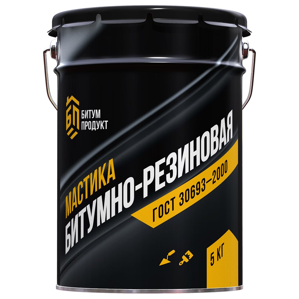 Битумно-резиновая мастика БИТУМ ПРОДУКТ 5 кг BP-25 - выгодная цена ...