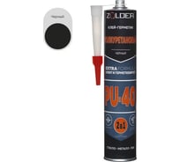 Клей-герметик полиуретановый ZOLDER PU-40 черный, 280 мл /12 ЭК000146228