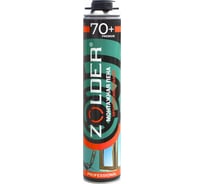 Пена монтажная ZOLDER 70+ профессиональная, 900 мл ЭК000146713