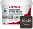 Затирка LITOKOL LITOCHROM STONE DECOR SD.420 Графит (4 kg bucket) 509360002 1
