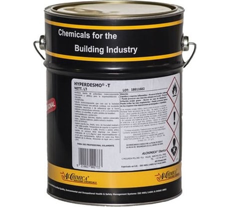 Полиуретановая гидроизоляция ГИПЕРДЕСМО Т (прозрачная; 2 л) 102ГТ