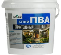 Строительный клей ПВА ECOLUX 10 кг 4607133681296 18572335