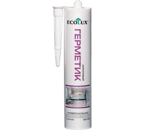 Универсальный герметик ECOLUX 290 мл 4607133683405