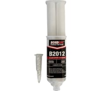 Быстроотверждаемый эпоксидный клей Bondloc B2012 2К (прозрачный; 25 грамм; шприц) B201225ML