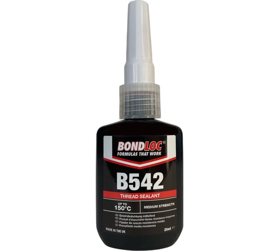 Резьбовой текучий герметик Bondloc B542 25 мл B54225ML