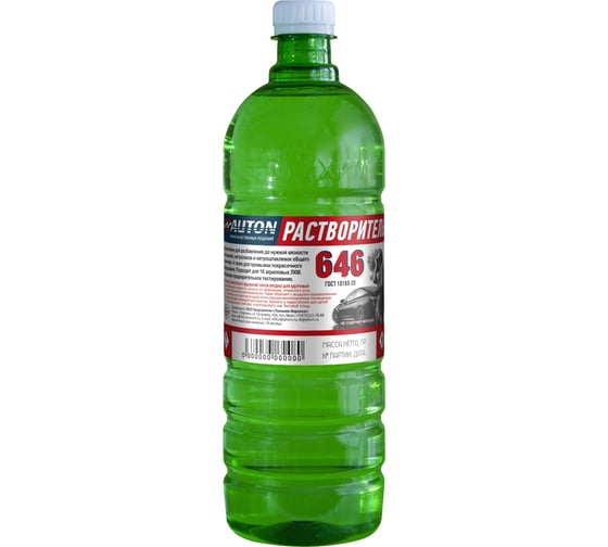 Растворитель Auton 646 1.0 л ATN-S46002