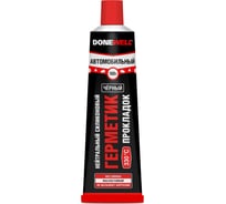 Автомобильный нейтральный высокотемпературный герметик DONEWELL силиконовый, 118 мл, черный DGT-212