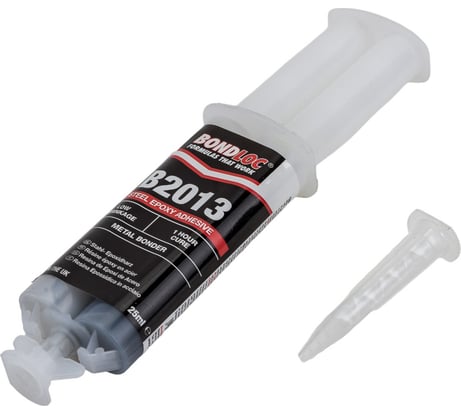 Металлонаполненный 2К эпоксидный клей повышенной прочности в шприце Bondloc B2013 25 мл B201325ML