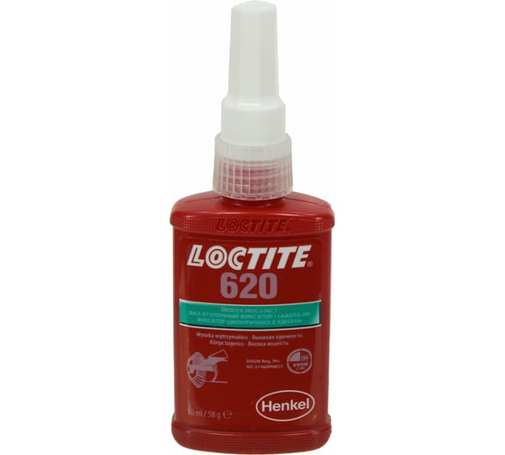 Фиксатор резьбы высокотемпературный, медленный LOCTITE 620 50 мл 246662